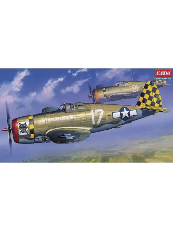 Academy 12492 Republic P-47D Thunderbolt 'Razorback' 1/72 Scale Model Kit