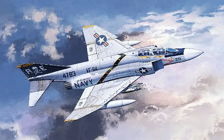 F-4J VF84 Jolly Rogers FUSN ighter 1/48 Academy