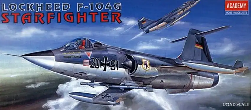 German F-104G Starfighter Aircraft 1/72 Academy