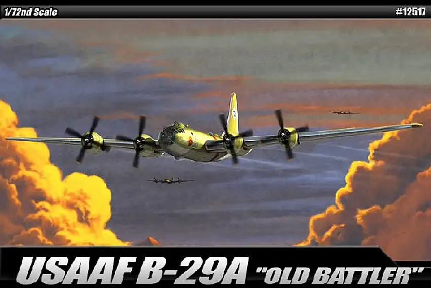 B-29A Old Battler USAAF Bomber 1/72 Academy