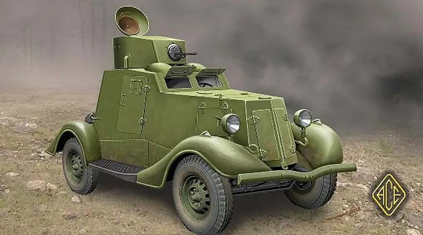 FAI-M Soviet Light Armored Car 1/48 Ace Models