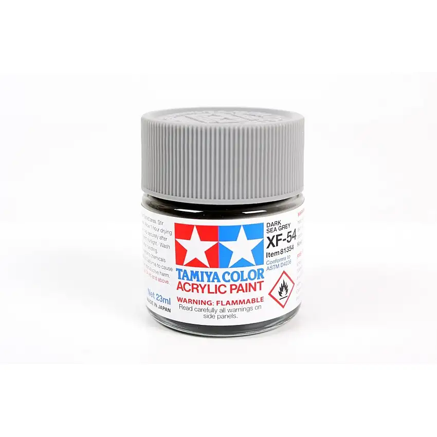 Acrylic Xf-54 Dark Sea Gray 23Ml Bottle / Tamiya USA