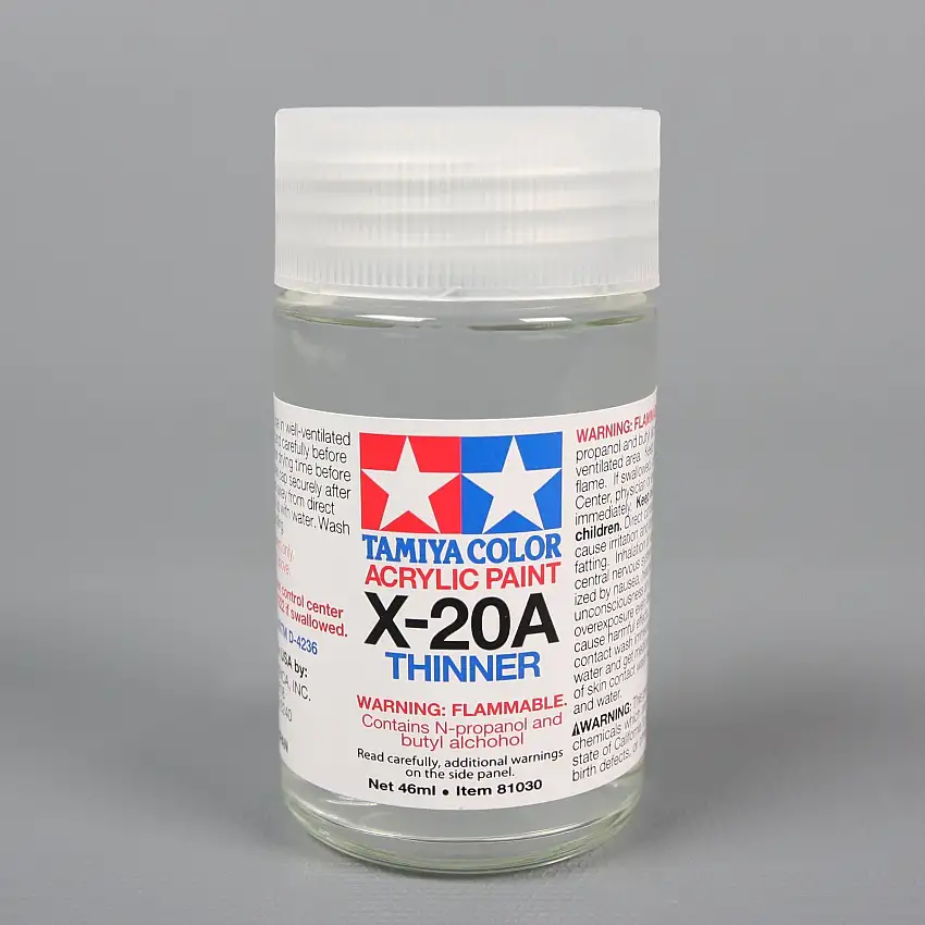 Acryl/Poly Thinner X-20A 46Ml Dd301 / Tamiya USA