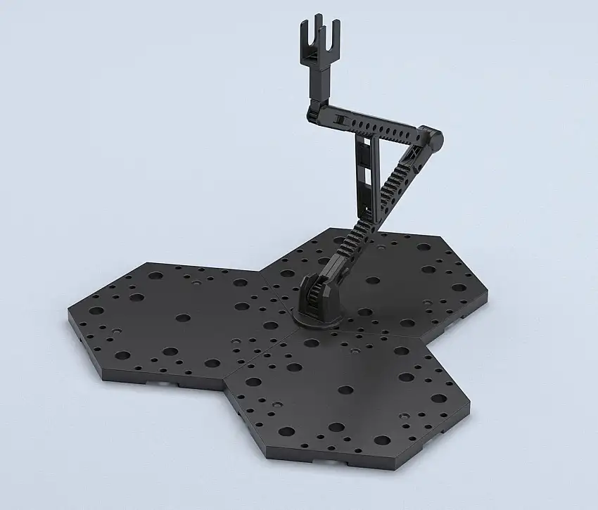 Action Base 4 Display Stand (1/144 & 1/100 Scale) - Black
