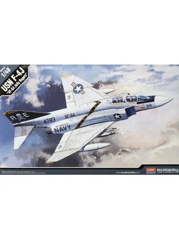 Academy 12305 F-4J Phantom II VF-84 'Jolly Rogers' 1/48 Scale Plastic Model Kit