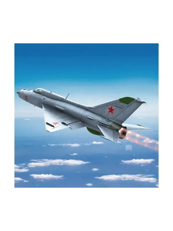 Academy 12320 MiG-21PF 'Fishbed-D' 1/48 Scale Plastic Model Kit