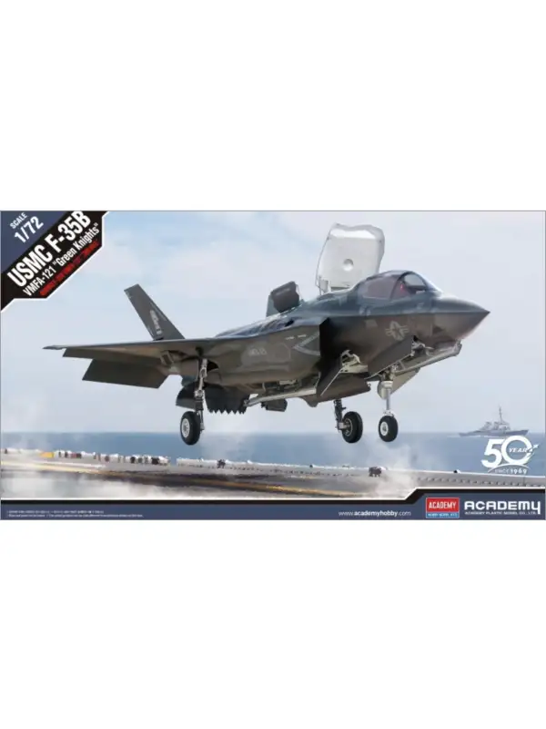 Academy 12569 USMC F-35B VMFA-121 'Green Knights' 1/72 Scale Plastic Model Kit