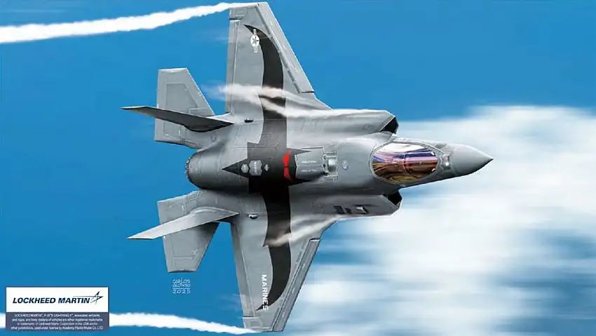 USMC F-35B Lightning II VMFA-242 Bats Fighter 1/72 Academy