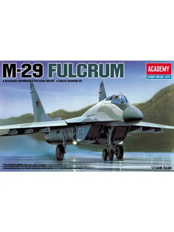 Academy 12615 Mikoyan MiG-29 'Fulcrum' 1/144 Scale Plastic Model Kit