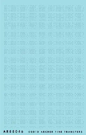 Archer Fine Transfers 88046 Surface Details: O Treadplate for GE U & 7 Locos (D)