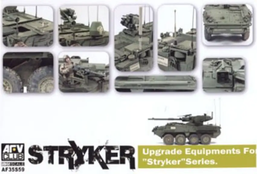 Stryker Vehicle Upgrade Equipment 1/35 AFV Club