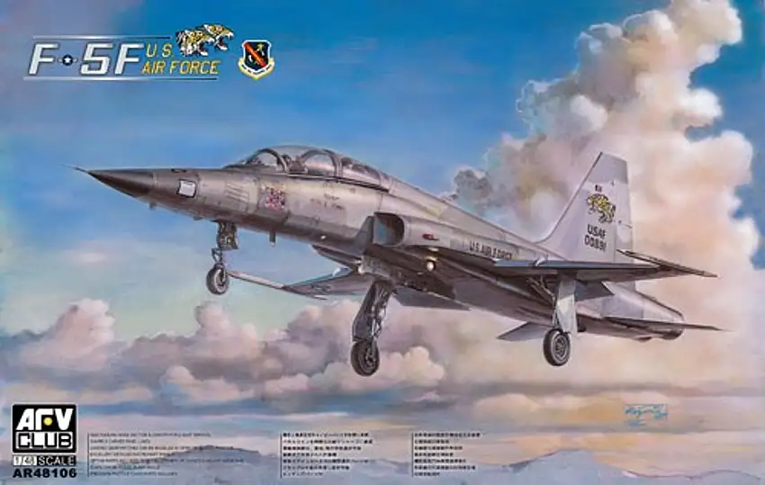 F-5F Tiger II USAF Trainer/Fighter 1/48 AFV Club