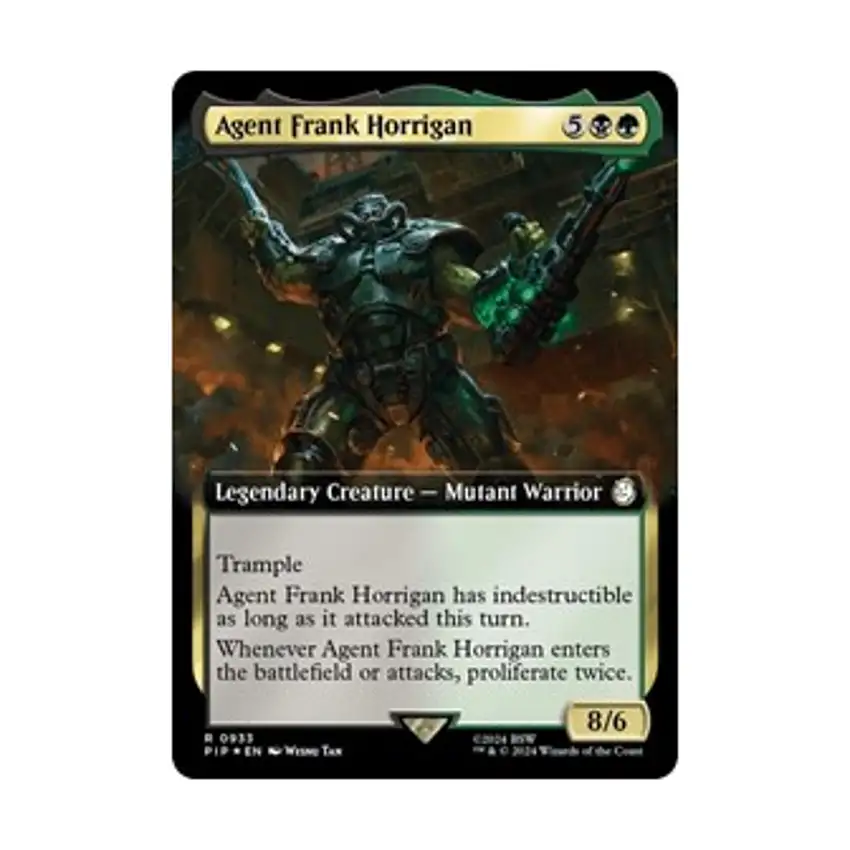 Agent Frank Horrigan (Extended Art) (Surge Foil) (R) (Foil)