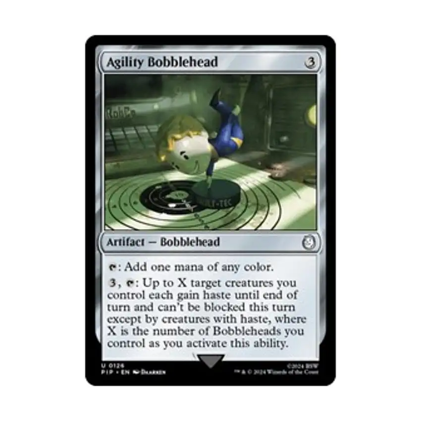 Agility Bobblehead (U) (Foil)