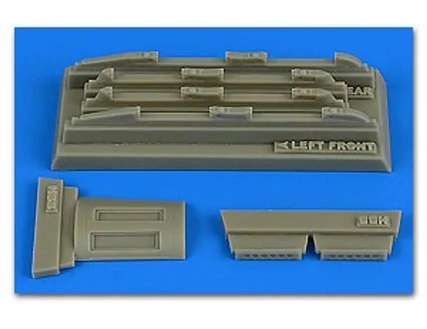Su-17M3/M4 Fitter K Fully Empty Chaff/Flare Dispensers For HBO (Resin) 1/48 Aires