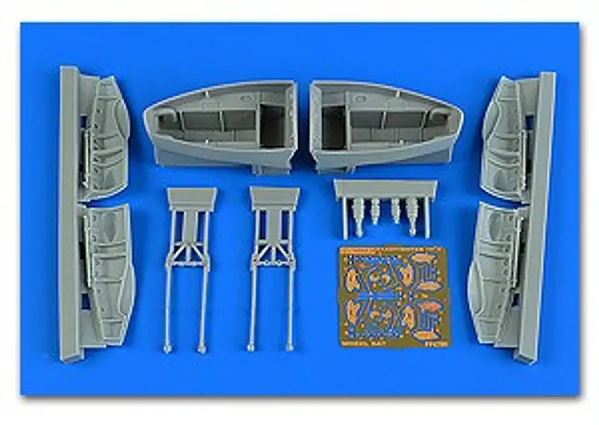Beaufighter TF X Wheel Bay Set For RVL 1/48 Aires