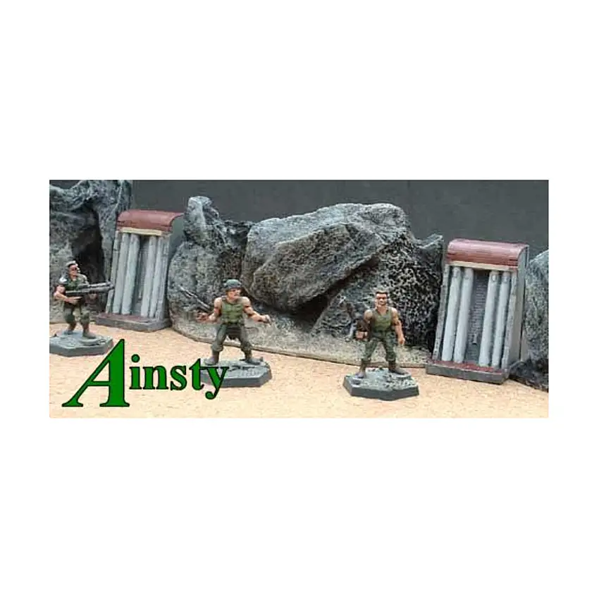 3x3cm Flat Backed Pillar