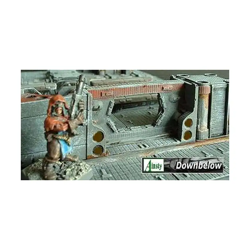 6cm Wall Section w/Door Hatch