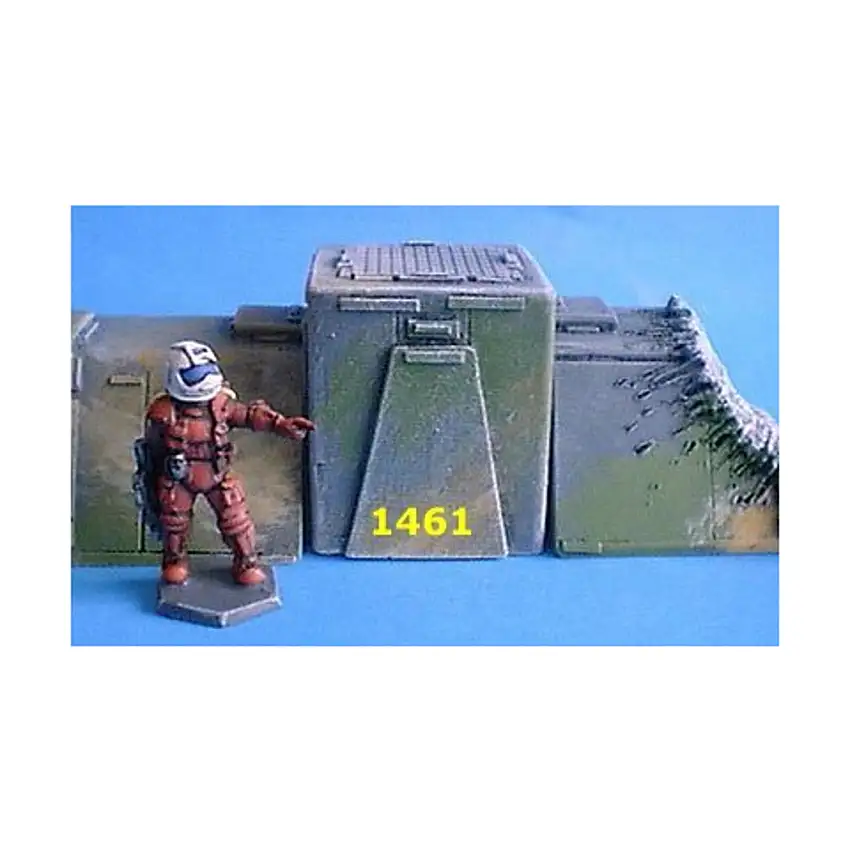 Battle Wall End Block