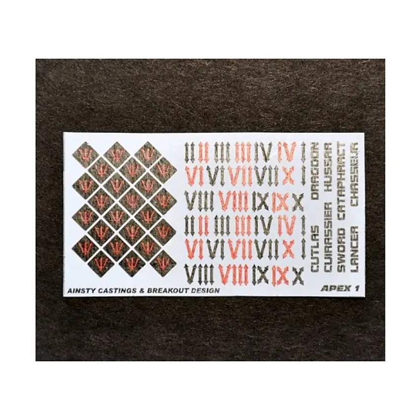 Apex Dragoons Decals