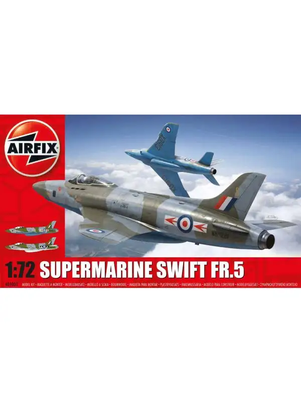 Airfix A04003 Supermarine Swift F.R. Mk5 1/72 Scale Plastic Model Kit