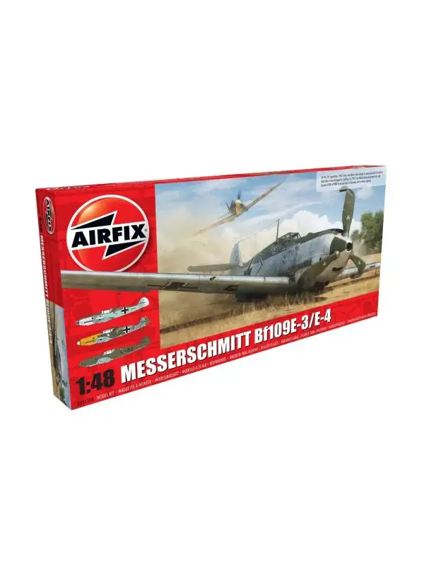 Airfix A05120B Messerschmitt Bf109E-4E-1 1/48 Scale Plastic Model Kit