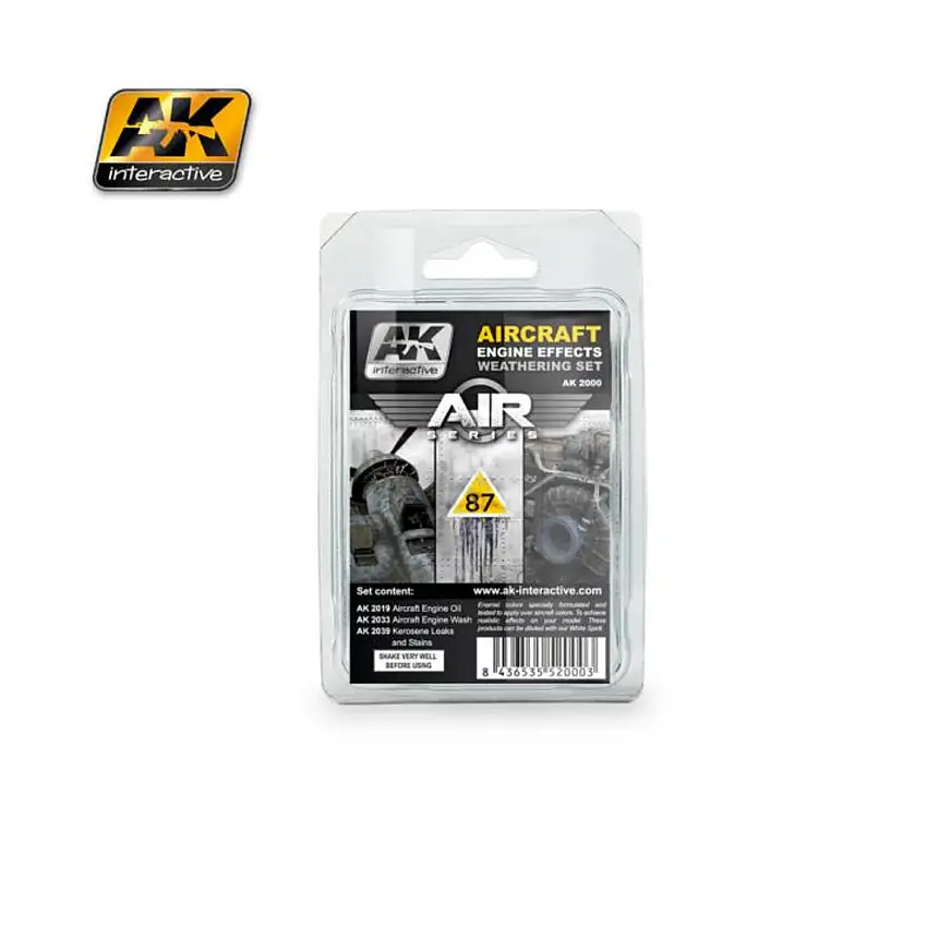 Aircraft Engine Effects Weathering Set
