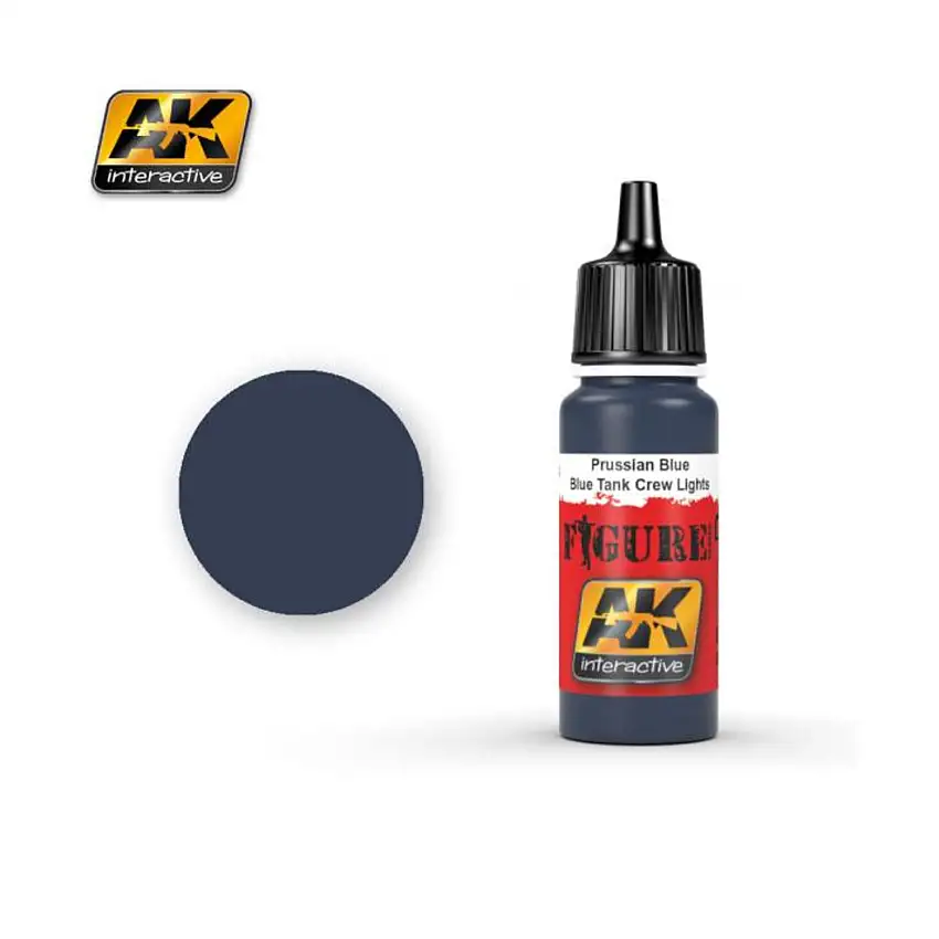 Blue Tank Crew Lights/Prussian Blue (Acrylic)