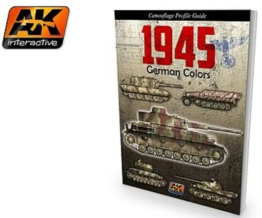 1945 German Colors Camouflage Profile Guide Book AK Interactive