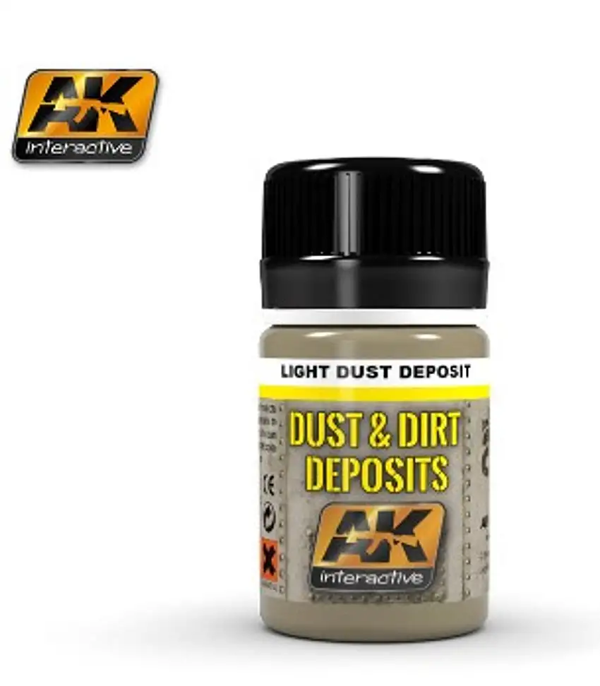 Dust & Dirt Deposits Light Dust 35ml Enamel AK Interactive