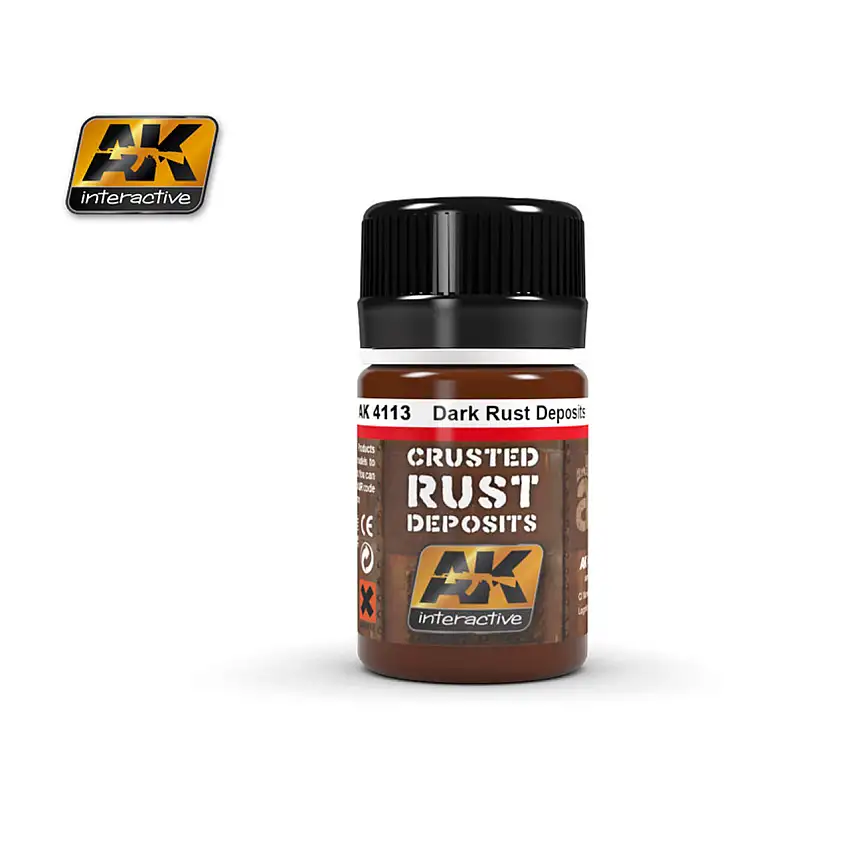 Dark Rust Deposits 35mL Enamel AK Interactive