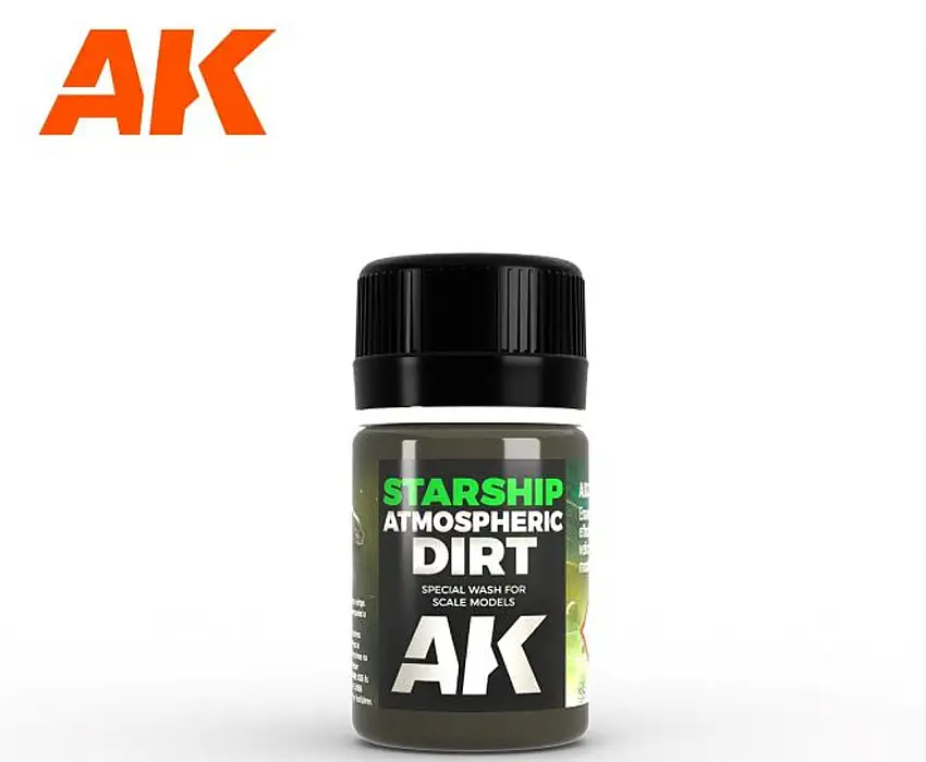 Starship Atmospheric Dirt Enamel Paint 35ml Bottle AK Interactive