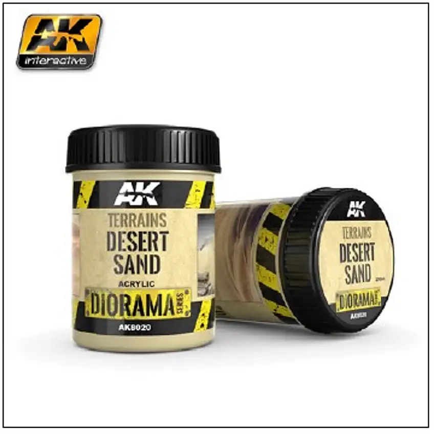 Diorama Series: Terrains Desert Sand Texture Acrylic 250ml Bottle AK Interactive