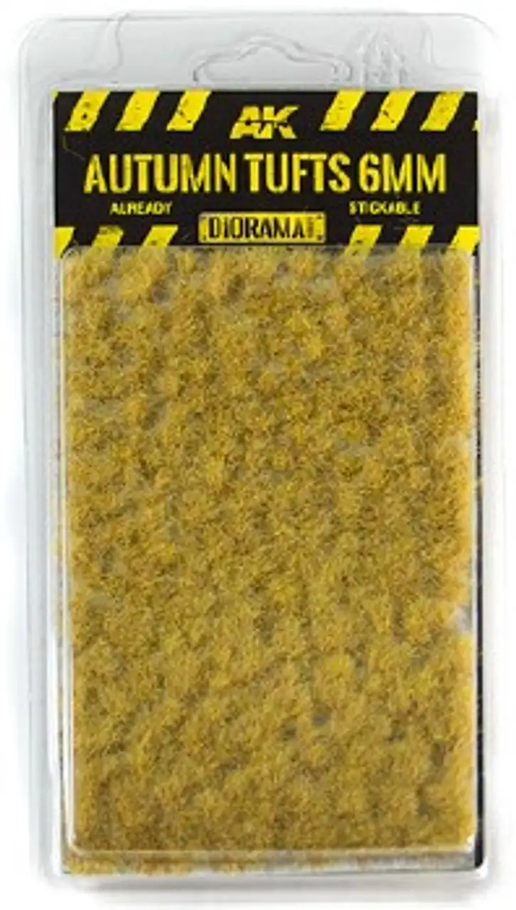 Diorama Series: Autumn Tufts 6mm (Self Adhesive) AK Interactive