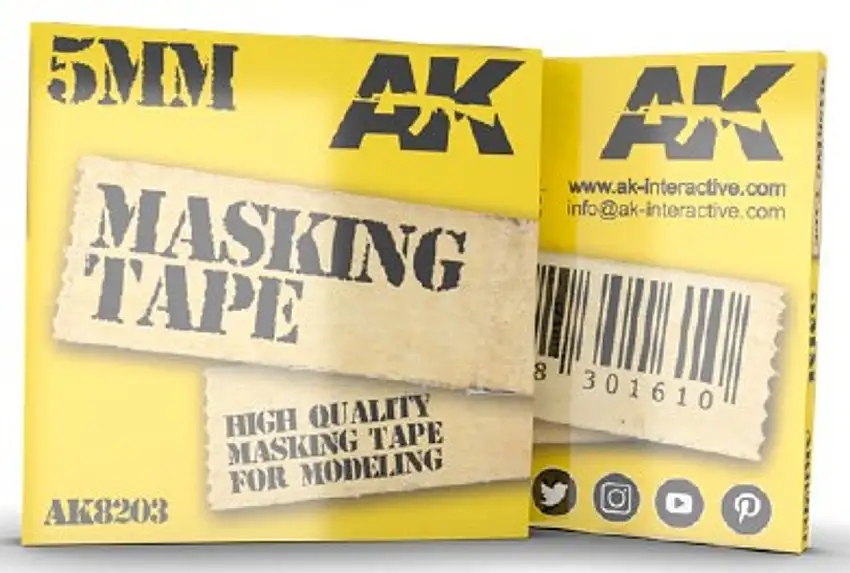 Masking Tape 5mm AK Interactive