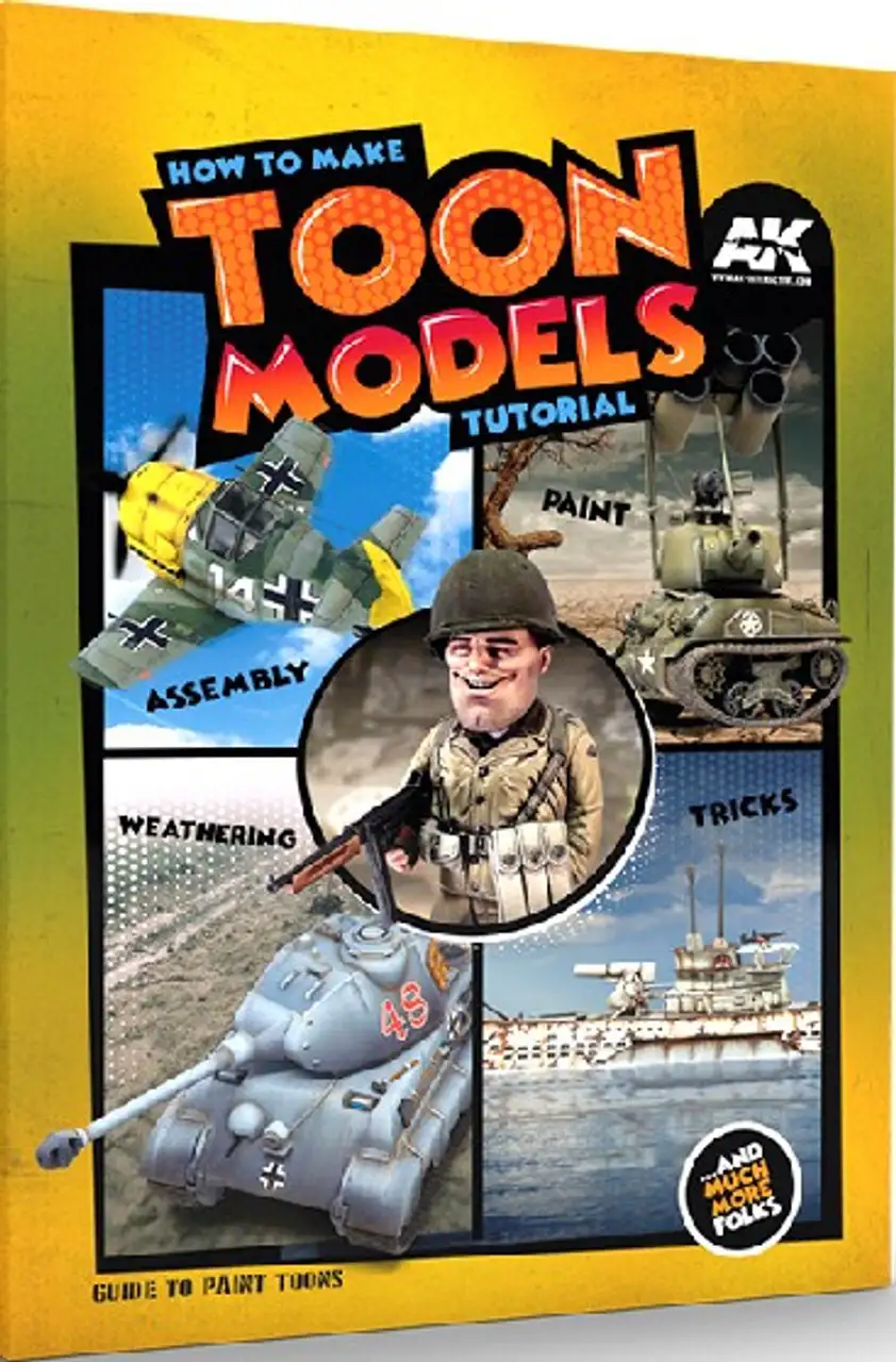 How to Make Toon Models Tutorial Book AK Interactive