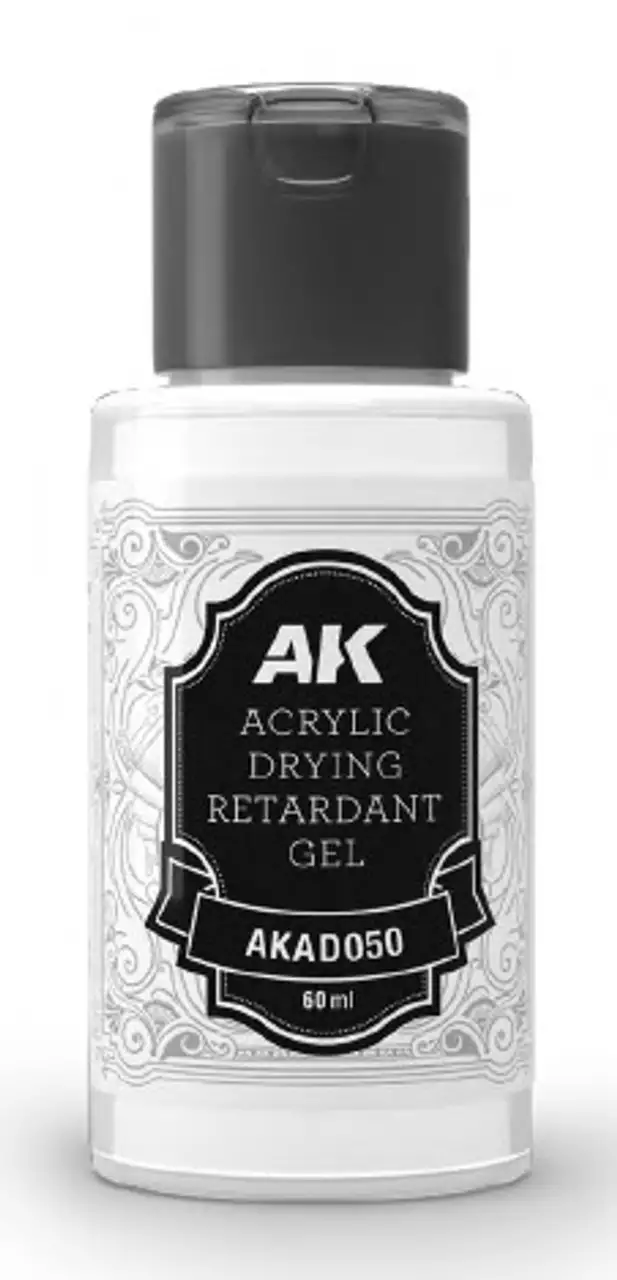 Artist Dense: Acrylic Drying Retardant Gel 60ml Bottle AK Interactive