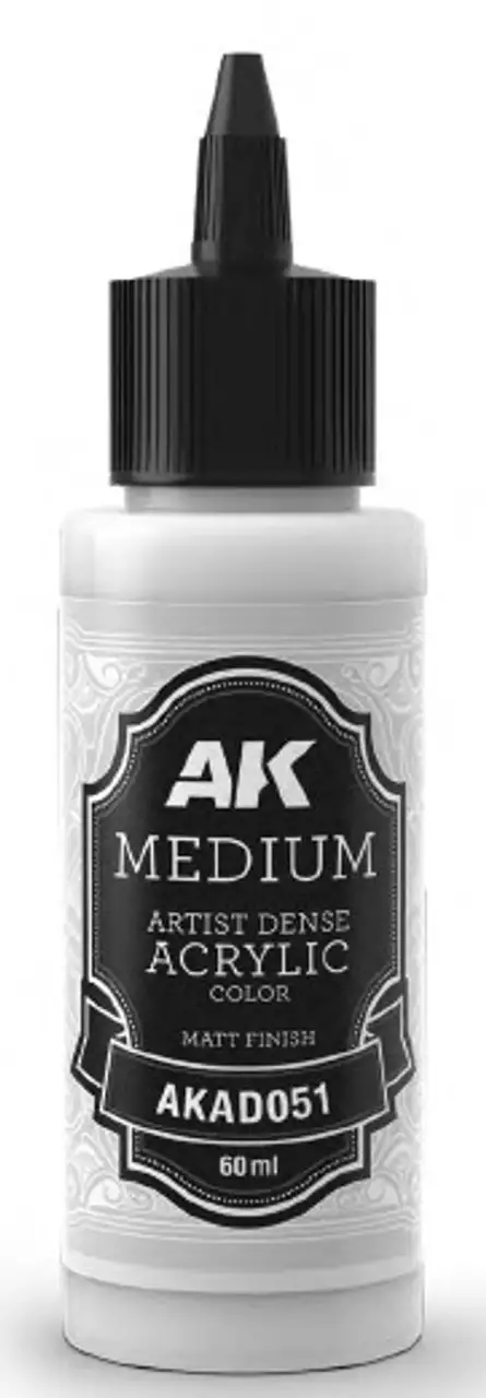 Artist Dense: Acrylic Medium 60ml Bottle AK Interactive