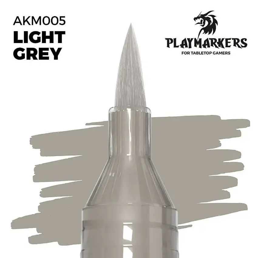 Playmarkers: Light Grey Acrylic Gamers Paint AK Interactive