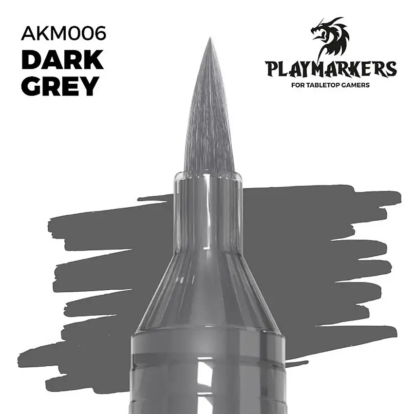 Playmarkers: Dark Grey Acrylic Gamers Paint AK Interactive