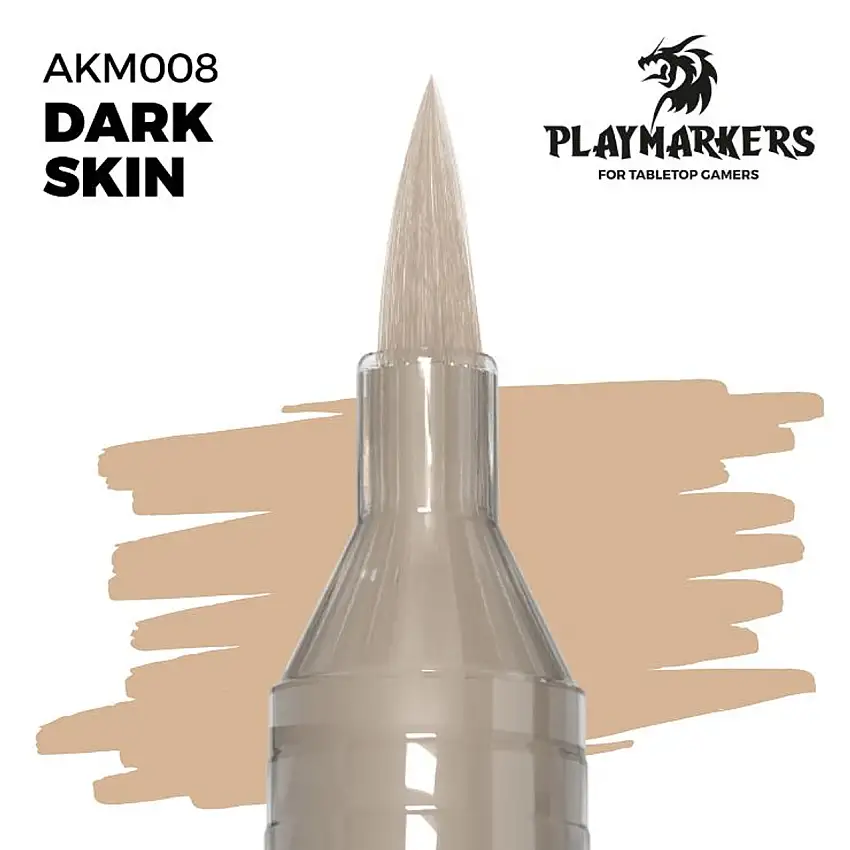 Playmarkers: Dark Skin Acrylic Gamers Paint AK Interactive