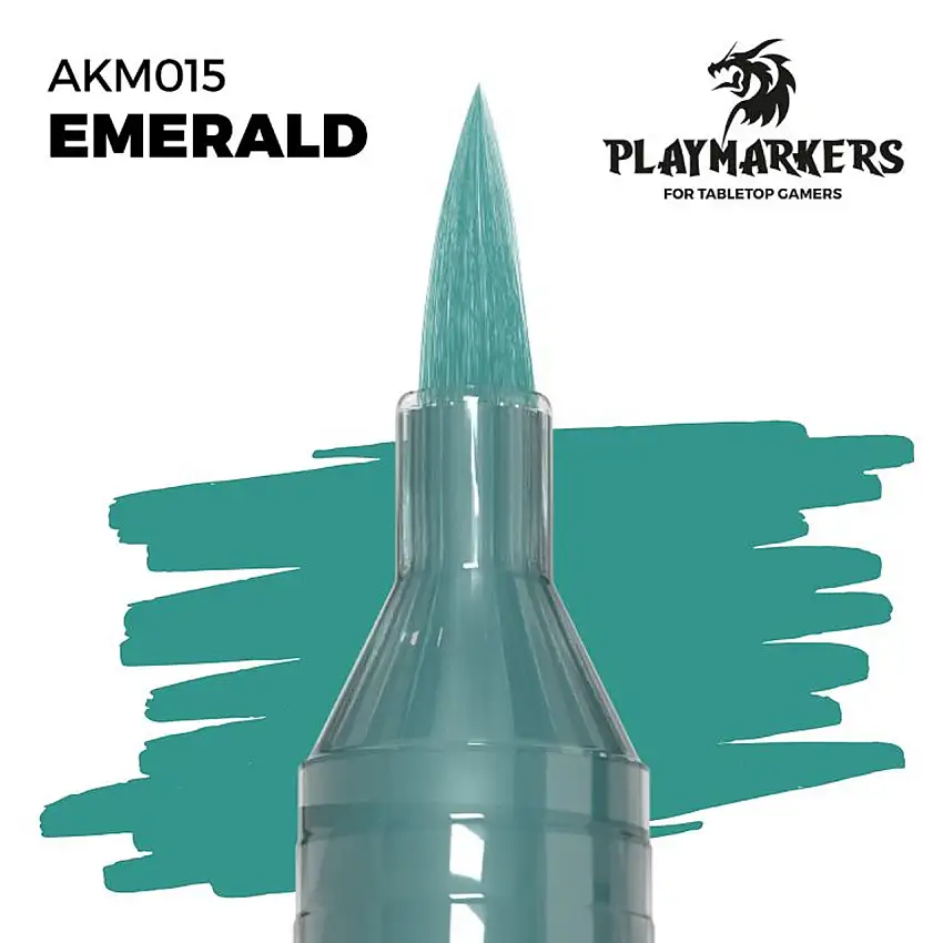 Playmarkers: Emerald Acrylic Gamers Paint AK Interactive