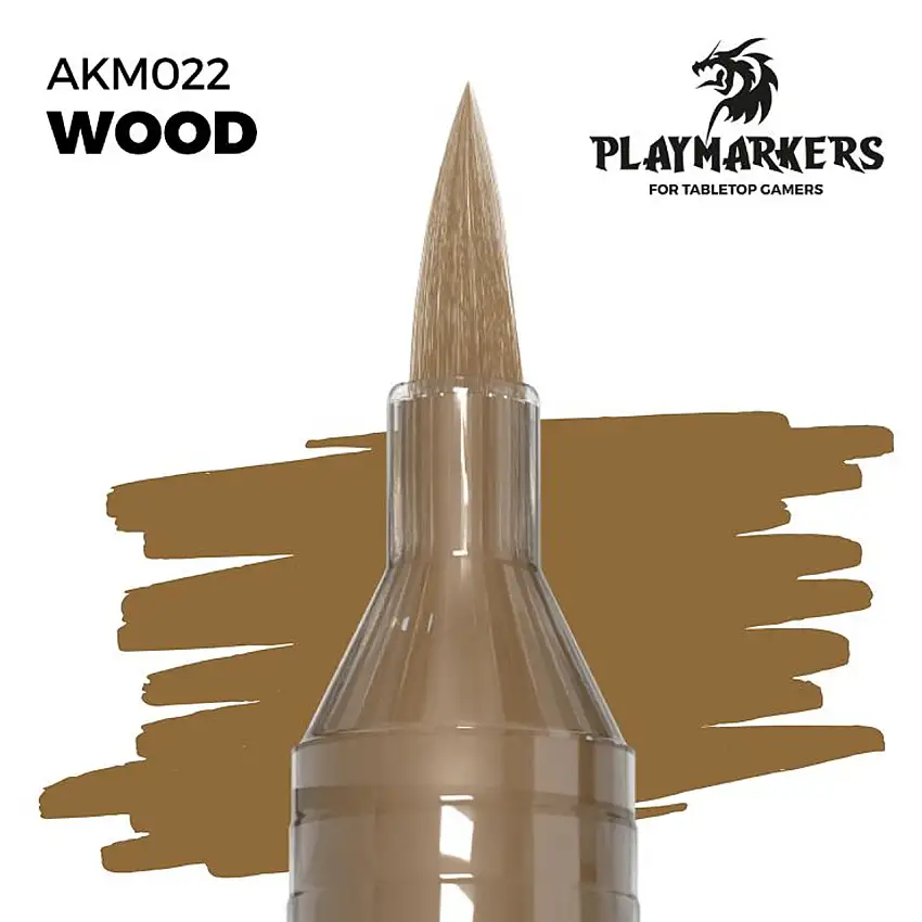 Playmarkers: Wood Acrylic Gamers Paint AK Interactive