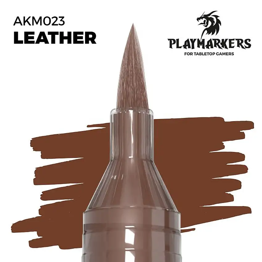Playmarkers: Leather Acrylic Gamers Paint AK Interactive