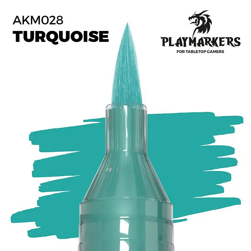 Playmarkers: Turquoise Acrylic Gamers Paint AK Interactive