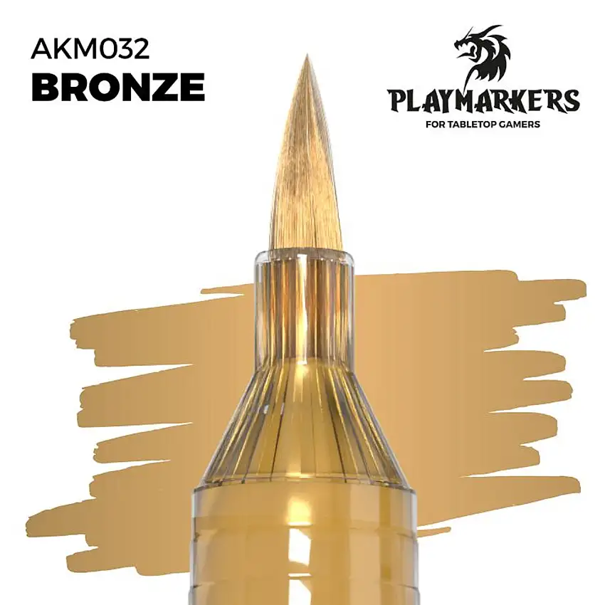 Playmarkers: Bronze Acrylic Gamers Paint AK Interactive