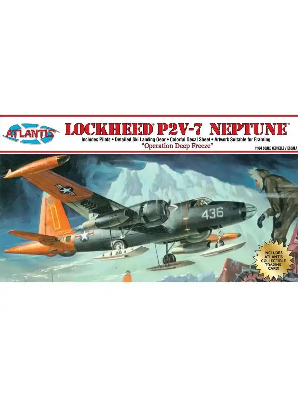 Atlantis H170 Lockheed P2V-7 Neptune 1/104 Scale Plastic Model Kit