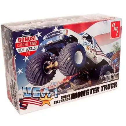 AMT 1/25 USA-1 Chevy Silverado Monster Truck