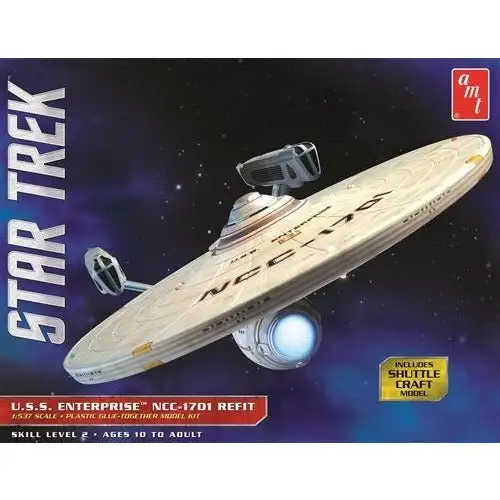 AMT 1/537 Star Trek USS Enterprise NCC-1701 Refit