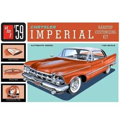 AMT 1959 Chrysler Imperial 1/25 Scale